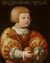 jacob-seisenegger-1530-portret-van-maximilian-van-oostenryk-1527-1576-drie-jarige ouderdom-kuns-druk-fyn-kuns-reproduksie-muurkuns-id-aisraioef