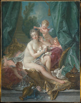 Францоис-Боуцхер-1751-тхе-тоилетте-оф-Венус-арт-принт-фине-арт-репродукција-зид-уметност-ид-аит4козјо