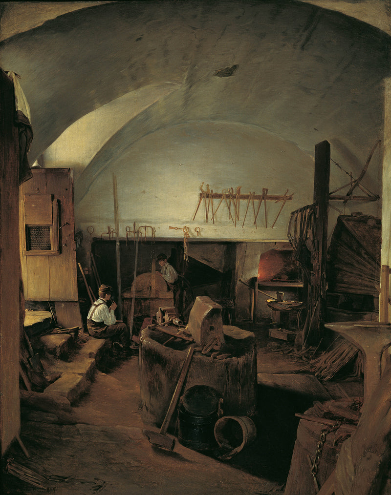 franz-eybl-1847-the-interior-of-a-smithy-art-print-fine-art-reproduction-wall-art-id-aitskpxbm