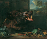 johann-georg-de-hamilton-1718-dzik-martwa natura-sztuka-druk-reprodukcja-dzieł sztuki-sztuka-ścienna-id-aiub2b9v4