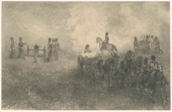 charles-rochussen-1861-exercises-of-the-artillery-to-milligen-art-print-fine-art-reproduction-wall-art-id-aiv8ukixx