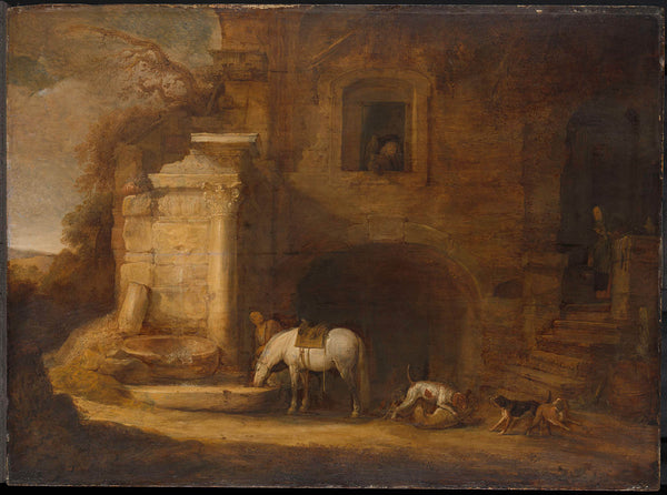 simon-de-vlieger-1637-return-of-the-falconer-art-print-fine-art-reproduction-wall-art-id-aiwplf2ak