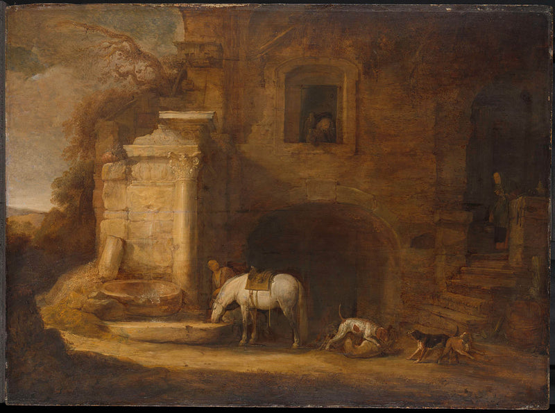 simon-de-vlieger-1637-return-of-the-falconer-art-print-fine-art-reproduction-wall-art-id-aiwplf2ak