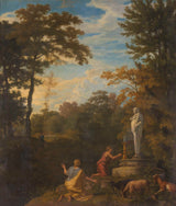 johannes-glauber-1680-arkadisk-landskapskonst-tryck-finkonst-reproduktion-väggkonst-id-aiwsp37k2