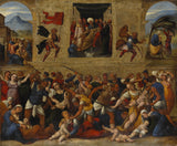 lodovico-mazzolino-1528-屠殺無辜者-藝術印刷品-美術複製品-牆藝術-id-aiwuusiq1