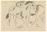 leo-gestel-1891-twee-paarden-kunstprint-fine-art-reproductie-muurkunst-id-aixmungmj
