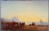 felix-ziem-1880-ფანტაზია-კონსტანტინოპოლში-art-print-fine-art-reproduction-wall-art