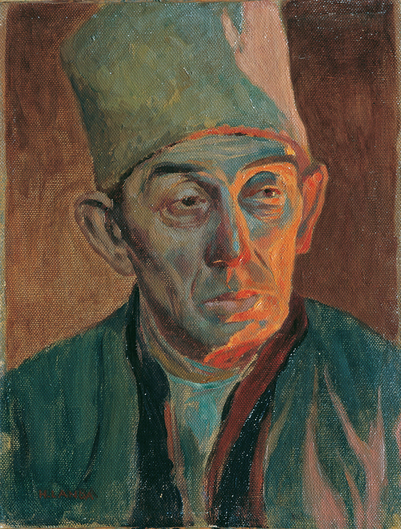 hubert-landa-1930-man-with-a-fur-cap-art-print-fine-art-reproduction-wall-art-id-aiy65uok3