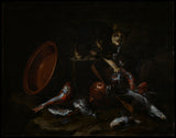 giuseppe-recco-1660-a-cat-trộm-cá-nghệ thuật-in-mỹ-nghệ-sinh sản-tường-nghệ thuật-id-aiytdzadk