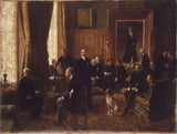吉恩·贝劳1887年，伯爵夫人波托卡的客厅里的艺术印刷精美的艺术复制品墙艺术