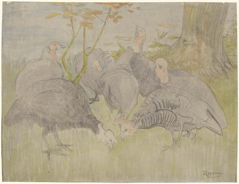 theo-van-hoytema-1873-turkeys-in-a-garden-art-print-fine-art-reproduction-wall-art-id-aj0mq8j31