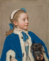jean-etienne-liotard-1756-portret-van-maria-frederike-van-reede-atlone-op-sewe-kunsdruk-fynkuns-reproduksie-muurkuns-id-aj1234wli