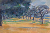 paul-cézanne-1898-l'allée-aux-marines-allée-des-marines-art-print-fine-art-reproduction-wall-art-id-aj20eez83