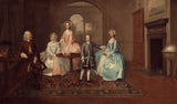 亞瑟-德維斯-1745-約翰-湯姆林森和他的家人-藝術印刷品-精美藝術-複製品-牆藝術-id-aj27hf71p
