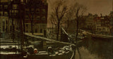 乔治·亨德里克·布莱特纳-1900-阿姆斯特丹的冬天-艺术印刷品-精美艺术-复制品-墙艺术-id-aj2f7bz7z