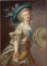 marie-louise-Elizabeth-vigee-lebrun-1780-portree-tantsija-kunst-print-kujutav-kunst-reproduktsioon-seinakunst