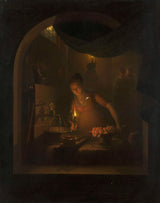 adriaan-meulemans-1817-kitchen-by-lamplight-art-print-fine-art-reproduction-wall-art-id-aj2ykhugv 广告