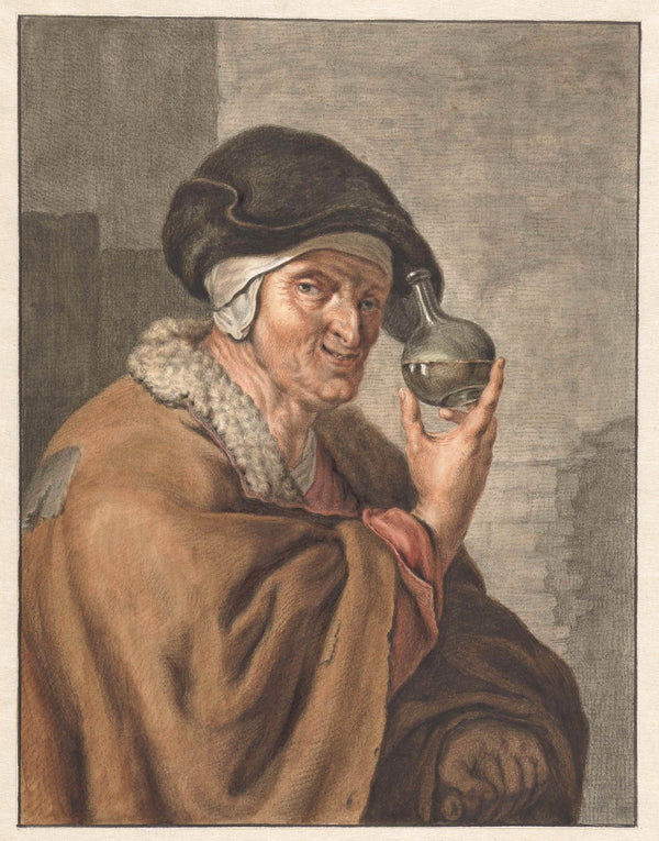 abraham-delfos-1741-old-woman-with-bottle-art-print-fine-art-reproduction-wall-art-id-aj4wu98di