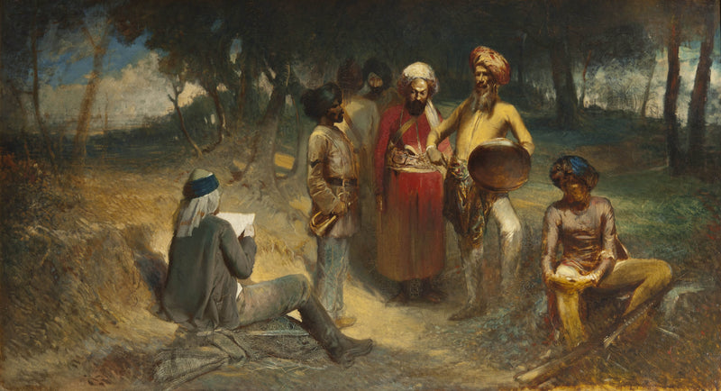 egron-lundgren-1859-examining-the-spy-motif-from-the-indian-mutiny-art-print-fine-art-reproduction-wall-art-id-aj5e6s49t