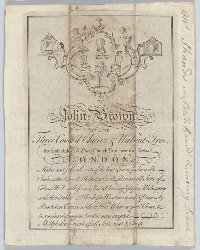 joseph-champion-1742-trade-card-of-john-brown-chairs-and-cabinet-work-at-the-three-coverd-chairs-walnut-tree-st-pauls-church-yard-london-art-print-fine-art-reproduction-wall-art-id-aj5v07ydr