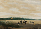 弗蘭斯-1637 年後-巴西伊塔馬拉卡島景觀藝術印刷品美術複製品牆藝術 id-aj6t04656