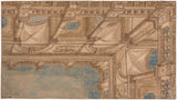 bartolommeo-suardi-1475-narożnik-cortille-z-loggią-drukiem-reprodukcja-dzieł sztuki-sztuka-ścienna-id-aj6varfnl