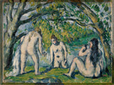 Paul-Cezanne-tres-bañistas-tres-bañistas-art-print-fine-art-reproducción-wall-art-id-aj7yhda1x