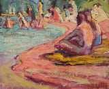 julius-exter-bathers-am-strand-art-print-fine-art-reproduction-wall-art-id-aj8m0d0ty