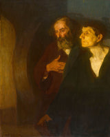henry-ossawa-tanner-1906-kaks-jüngrid-haua juures-art-print-fine-art-reproduction-wall-art-id-aj8nveey8