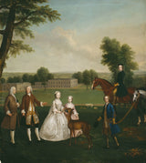 亞瑟-德維斯-1741-托馬斯-李斯特和家庭在吉斯本公園藝術印刷精美藝術複製品牆藝術 id-aj8rbpdrj