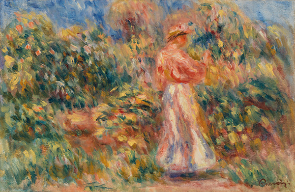 pierre-auguste-renoir-1916-landscape-with-woman-in-pink-and-white-landscape-with-woman-in-pink-and-white-art-print-fine-art-reproduction-wall-art-id-aj8t7yszm