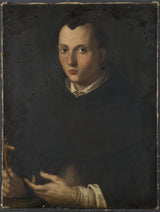 亞歷山德羅·阿洛里學校 17 世紀男人藝術肖像印刷美術複製品牆藝術 id-ajai3qf2r