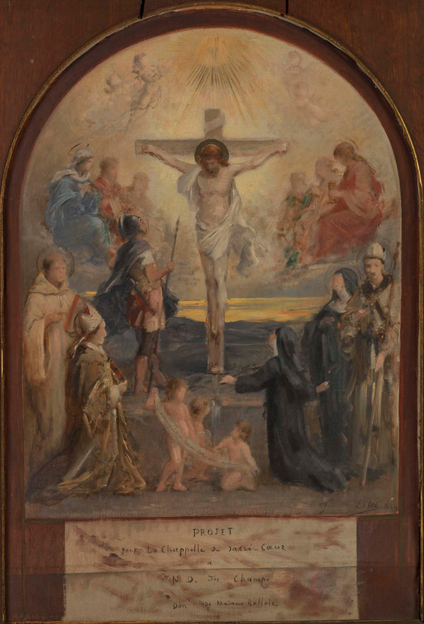 francois-lafon-1884-sketch-for-the-notre-dame-des-champs-calvary-art-print-fine-art-reproduction-wall-art