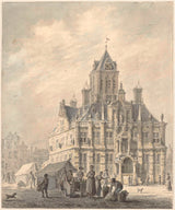 johannes-jelgerhuis-1780-rådhuset-i-delft-kunsttryk-fin-kunst-reproduktion-vægkunst-id-ajb5erua4