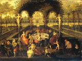 louis-de-caullery-1590-venus-bacchus-and-ceres-med-dödliga-i-en-trädgård-av-kärlekskonst-tryck-konst-reproduktion-väggkonst-id-ajbunawac