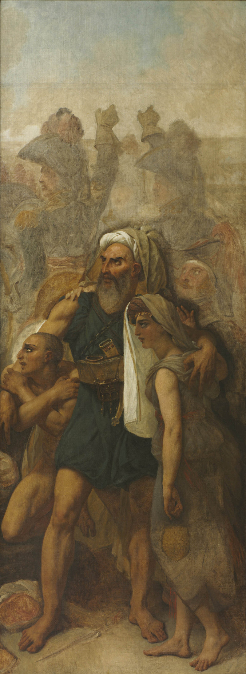 antoine-jean-gros-1835-egyptian-family-sketch-forthe-battle-of-the-pyramids-art-print-fine-art-reproduction-wall-art-id-ajby5hpv4