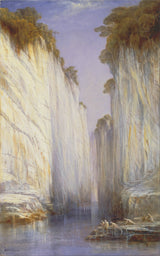 Edward-lear-1882-the-marmor-rocks-nerbudda-jubbolpore-art-print-fine-art-gjengivelse-vegg-art-id-ajdabhmws