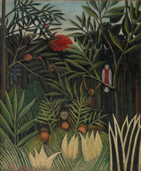 henri-rousseau-monkeys-and-parrot-in-the-virgin-forest-monkey-and-parrot-in-the-jungle-art-print-fine-art-reproduction-wall-art-id-ajdfnaclt