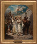 edmond-dupain-1875-skica-za-crkva-pierrefitte-saint-gervais-and-saint-protais-doveden-do-mučeništvo-umjetnička-štampa-likovna-umjetnička-reprodukcija-umjetnost na zidu
