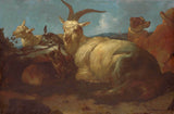 johann-melchior-roos-1683-pasterz-kozłów-oglądający-jego-zwierzęta-sztuka-druk-reprodukcja-dzieł sztuki-sztuka-ścienna-id-ajf4f6kgq