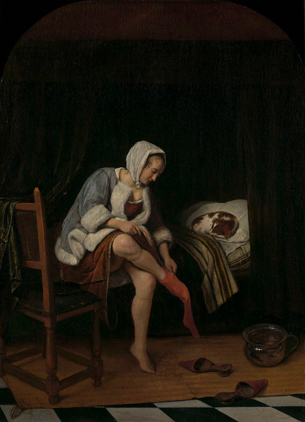jan-havicksz-steen-1655-woman-at-her-toilet-art-print-fine-art-reproduction-wall-art-id-ajfmakcn0