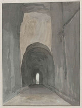 路易斯-杜罗斯1778提防进入那不勒斯或格罗塔二艺术印刷精美的艺术复制品墙艺术IDajikitan1