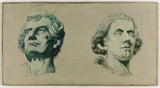 Marchal-1890-sketch-maka-ụlọ-ụlọ-nke-obodo-ụlọ-nkà mmụta sayensị-na-paris-ampere-arago-art-ebipụta-fine-art-mmeputa-wall-art