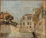 ary-arnold-scheffer-1873-visning av venezia-kunst-trykk-kunst-reproduksjon-vegg-kunst