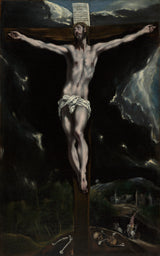 格雷柯1610基督在十字架上打印艺术精美的艺术复制品墙艺术idajlprv8i3