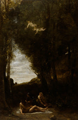 camille-corot-1851-st-sebastian-auxiliat-per-holy-women-impressió-art-reproducció-bell-art-wall-art-id-ajn3nwtp4