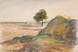 Camille Pissarro - 1890-krajina-Eragny-art-print-fine-art-reprodukčnej-wall-art-id-ajobpvaa7