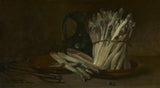 philippe-rousseau-1880-stilleben-med-sparris-konsttryck-finkonst-reproduktion-väggkonst-id-ajocr1a74