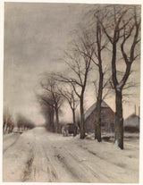 louis-apol-1860-winterlandschap-met-een-boerderij-lane-art-print-fine-art-reproductie-wall-art-id-ajqese8oi