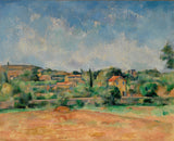 Paul-Cezanne-the-Bellevue-plain-aussi-sauca-beidzies-sarkanās zemes-la-plaine-bellevue-saukts arī-les-terres-rouges-art-print-fine-art-reproduction-wall- art-id-ajr37e3g3